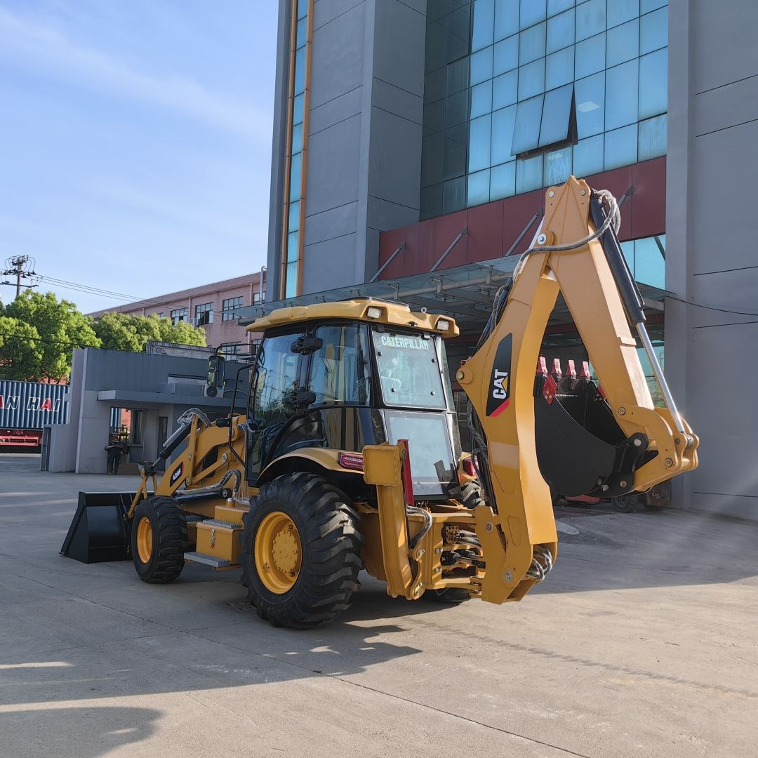 cheap for sale in Shanghai brand new Used caterpillar backhoe cat420f