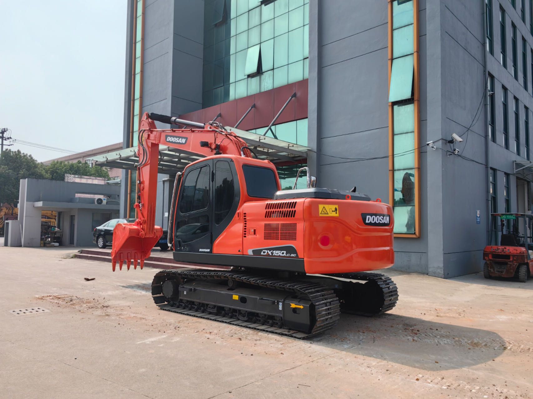 secondhand Doosan dx150-9c excavator used excavators