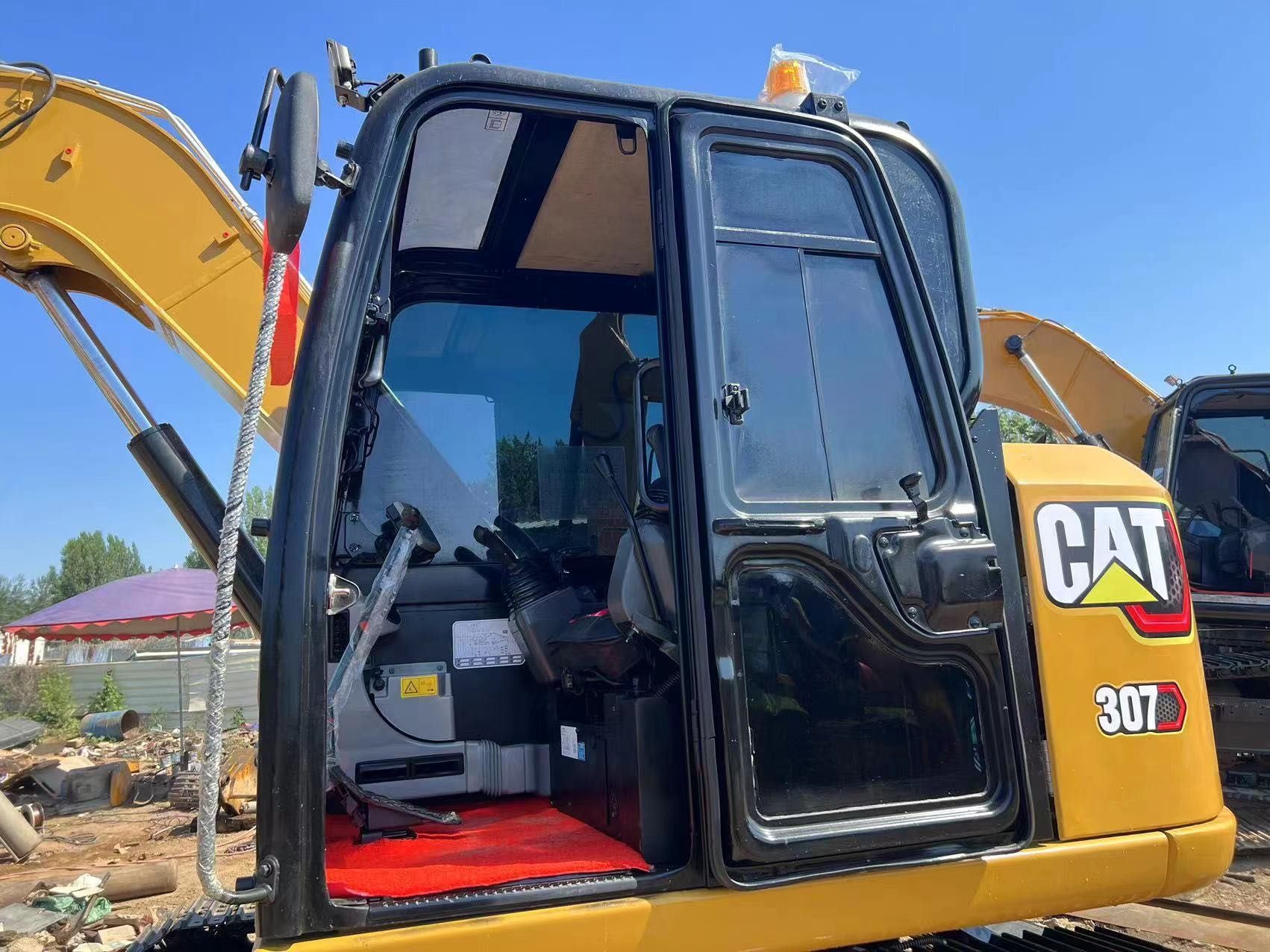 Used caterpillar mini excavator cat 307e excavators