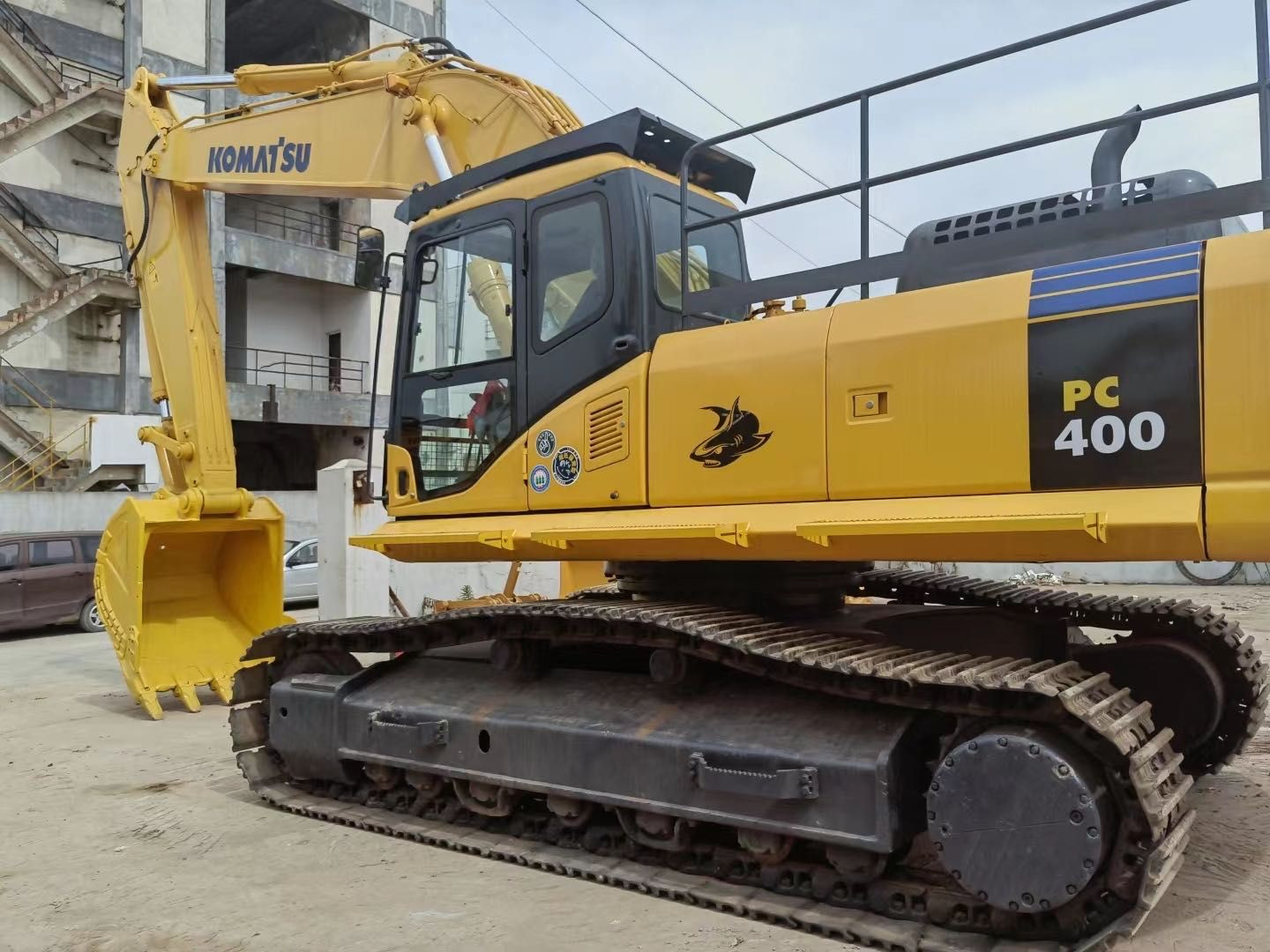 secondhand Komatsu pc400 excavator used excavators