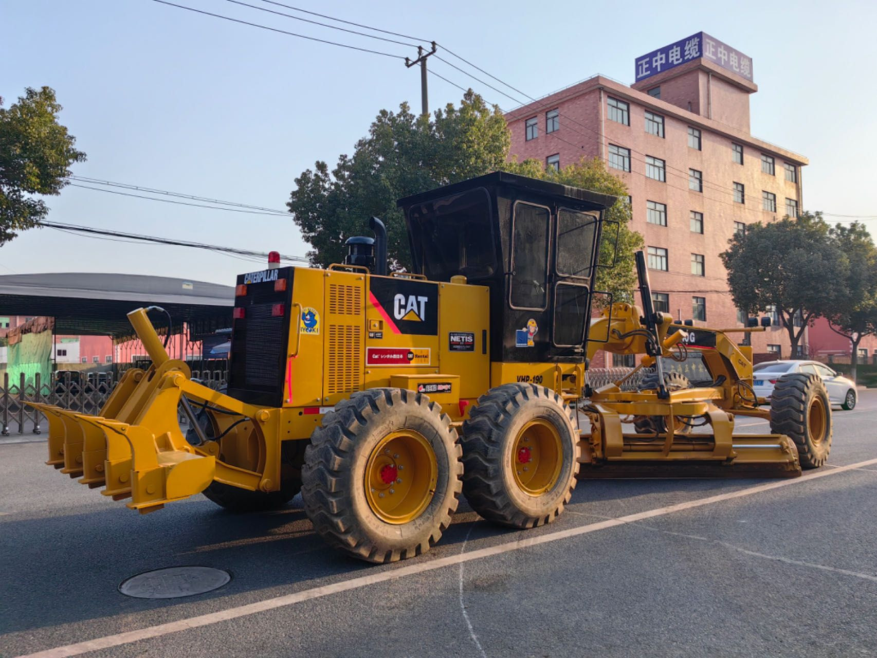 High quality secondhand 140k 140h used caterpillar graders cat grader 140g cheap for sale in Shanghai