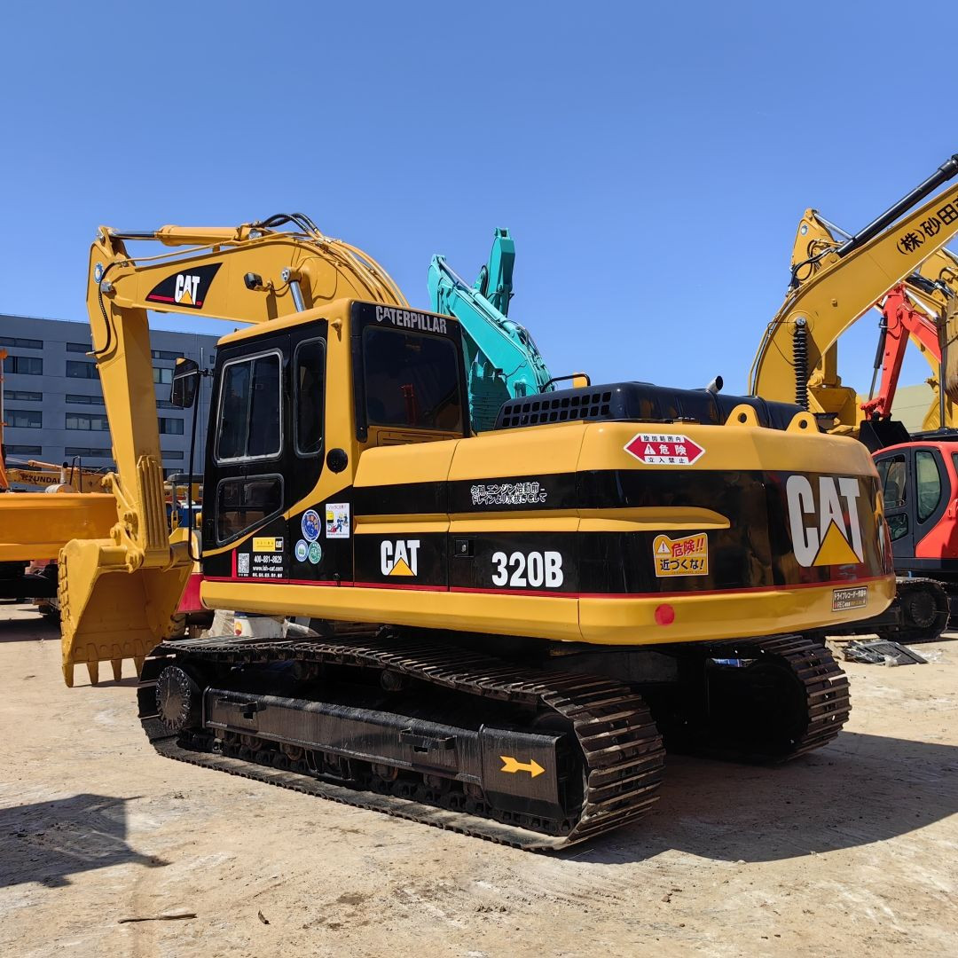 Used cat 320b excavators secondhand caterpillar excavator