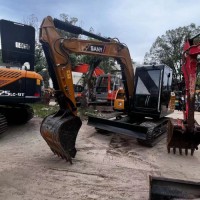 Good condition used Sany sy75c mini excavator secondhand excavators