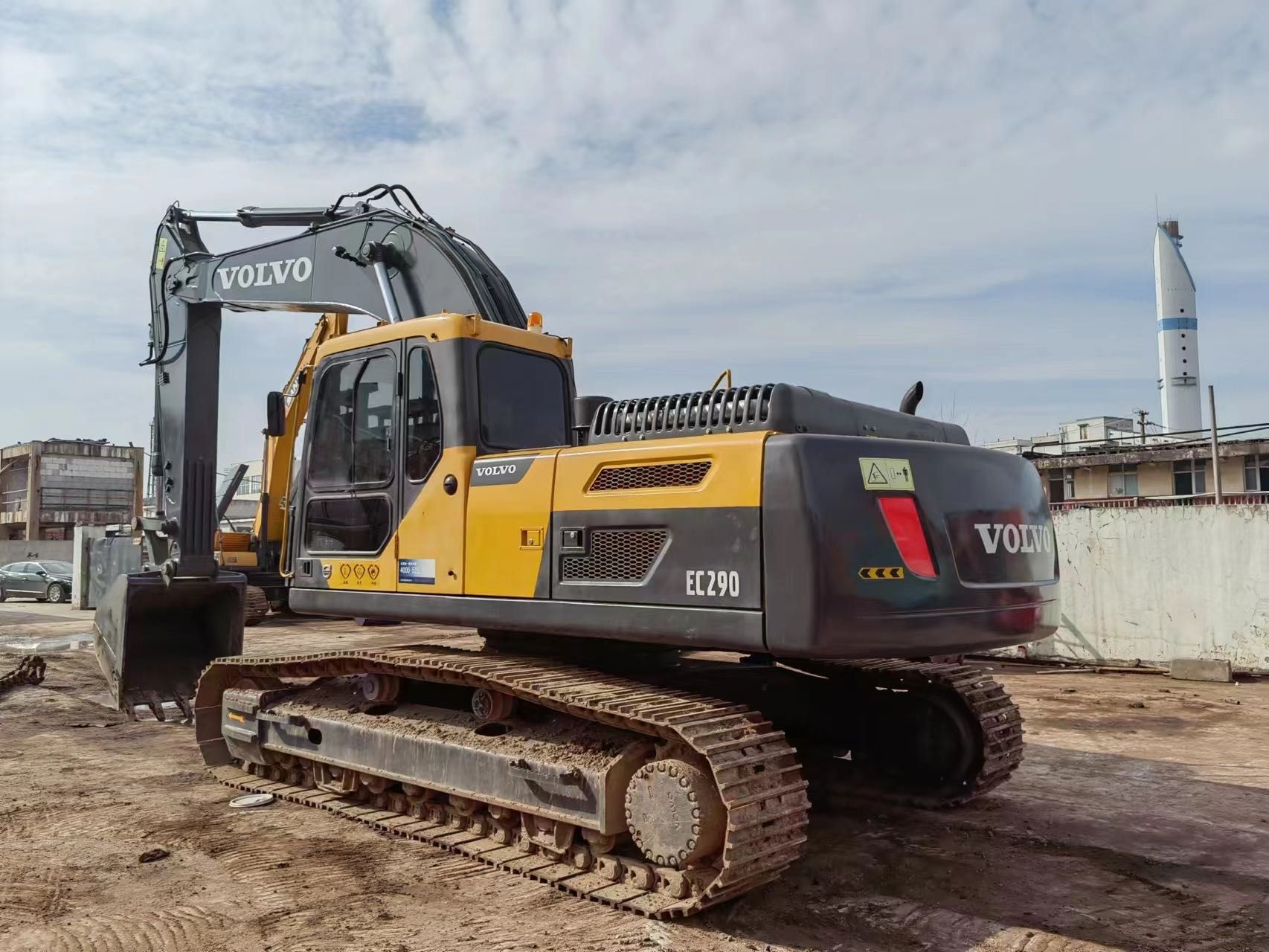 good condition used Volvo ec290 excavator secondhand excavators