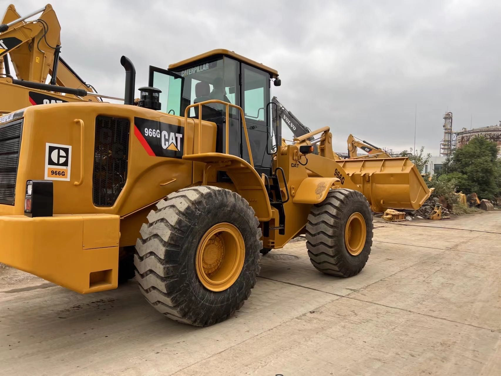 Good condition secondhand front wheel loader used cat 966g loaders