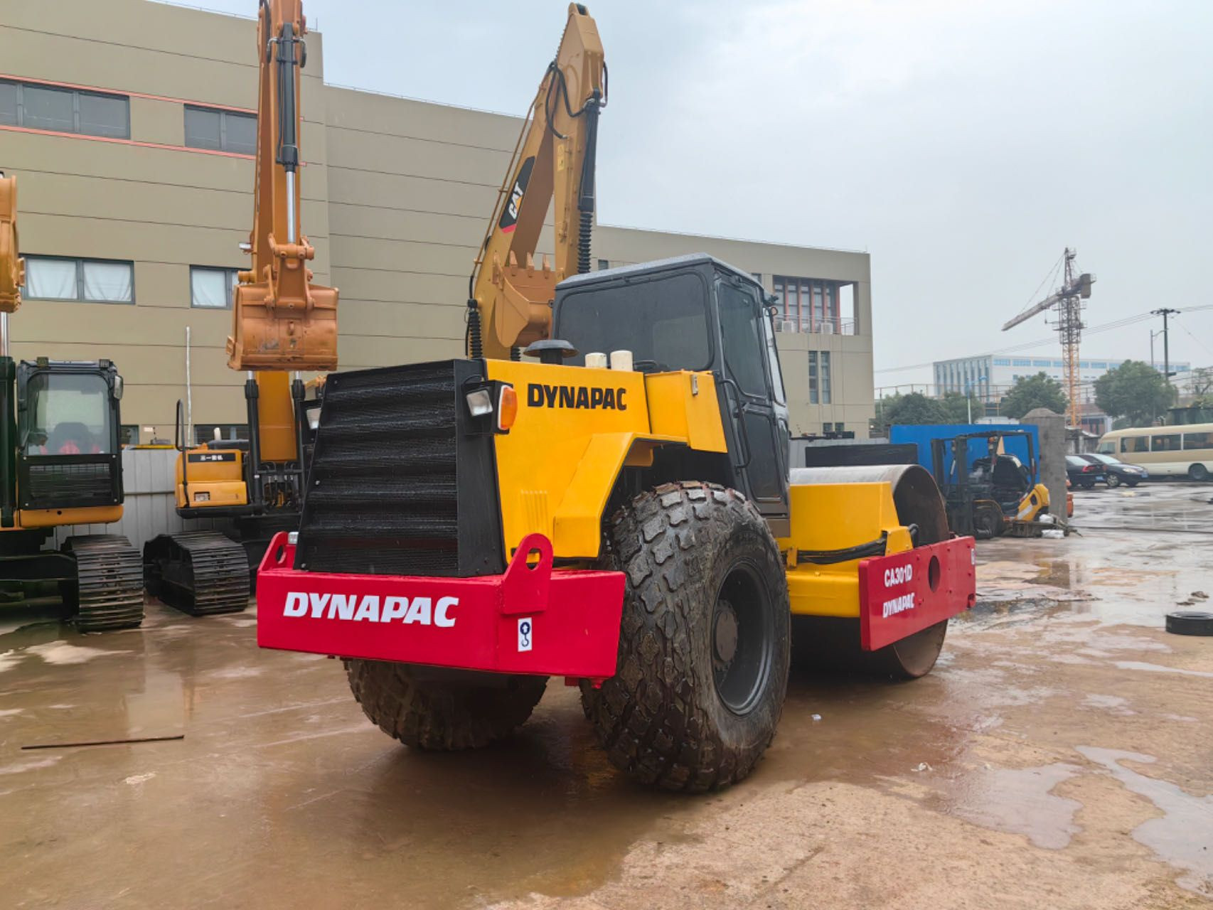 Used Dynapac 301d road roller