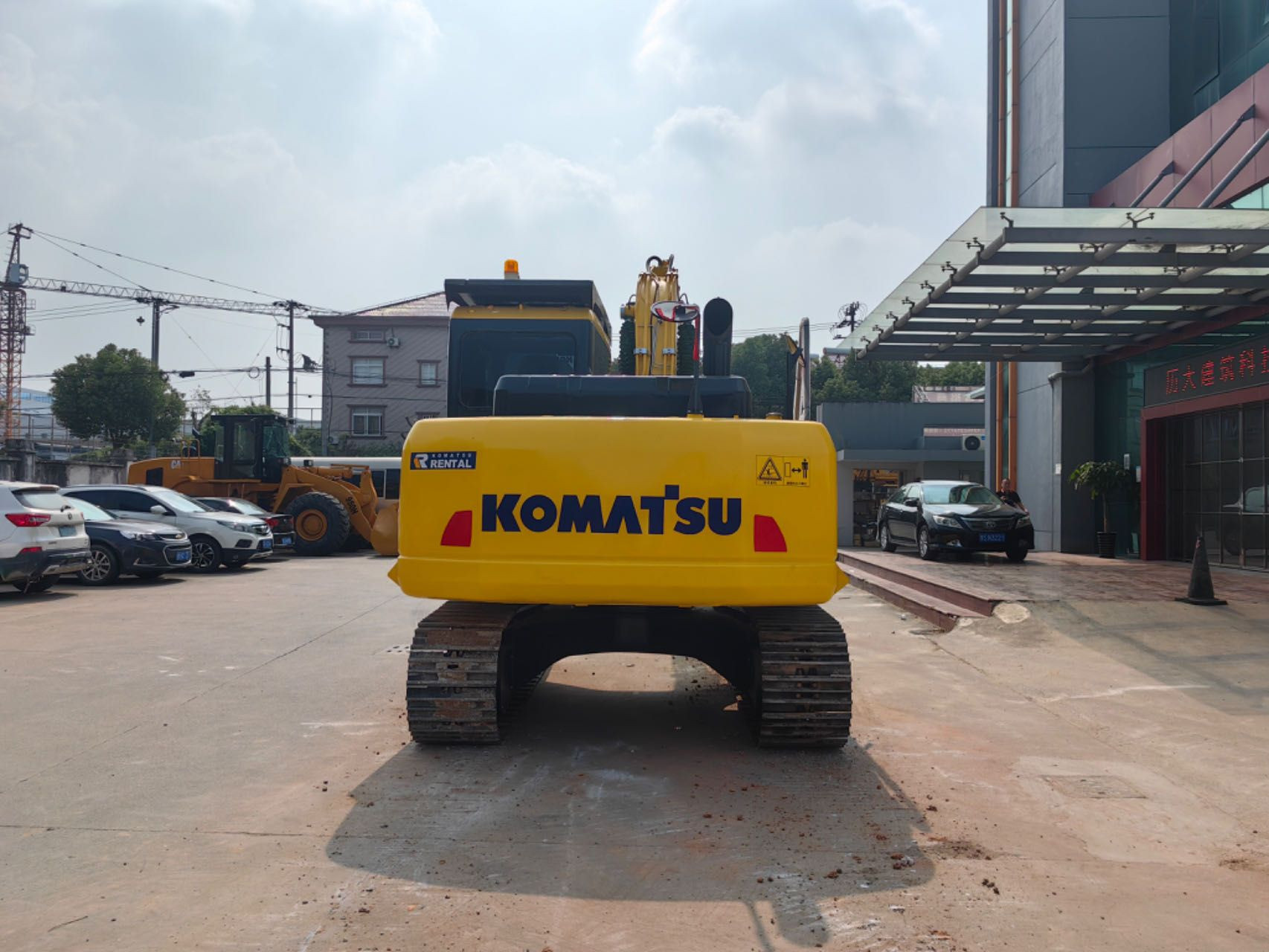 Original used Komatsu pc130 excavator secondhand excavators