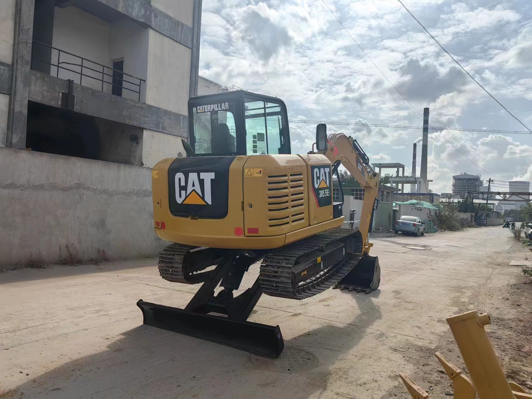 100% ready used mini cat 305.5e excavators secondhand caterpillar excavator