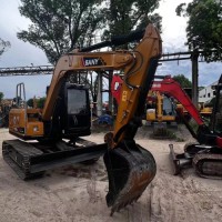 Good condition used Sany sy75c mini excavator secondhand excavators