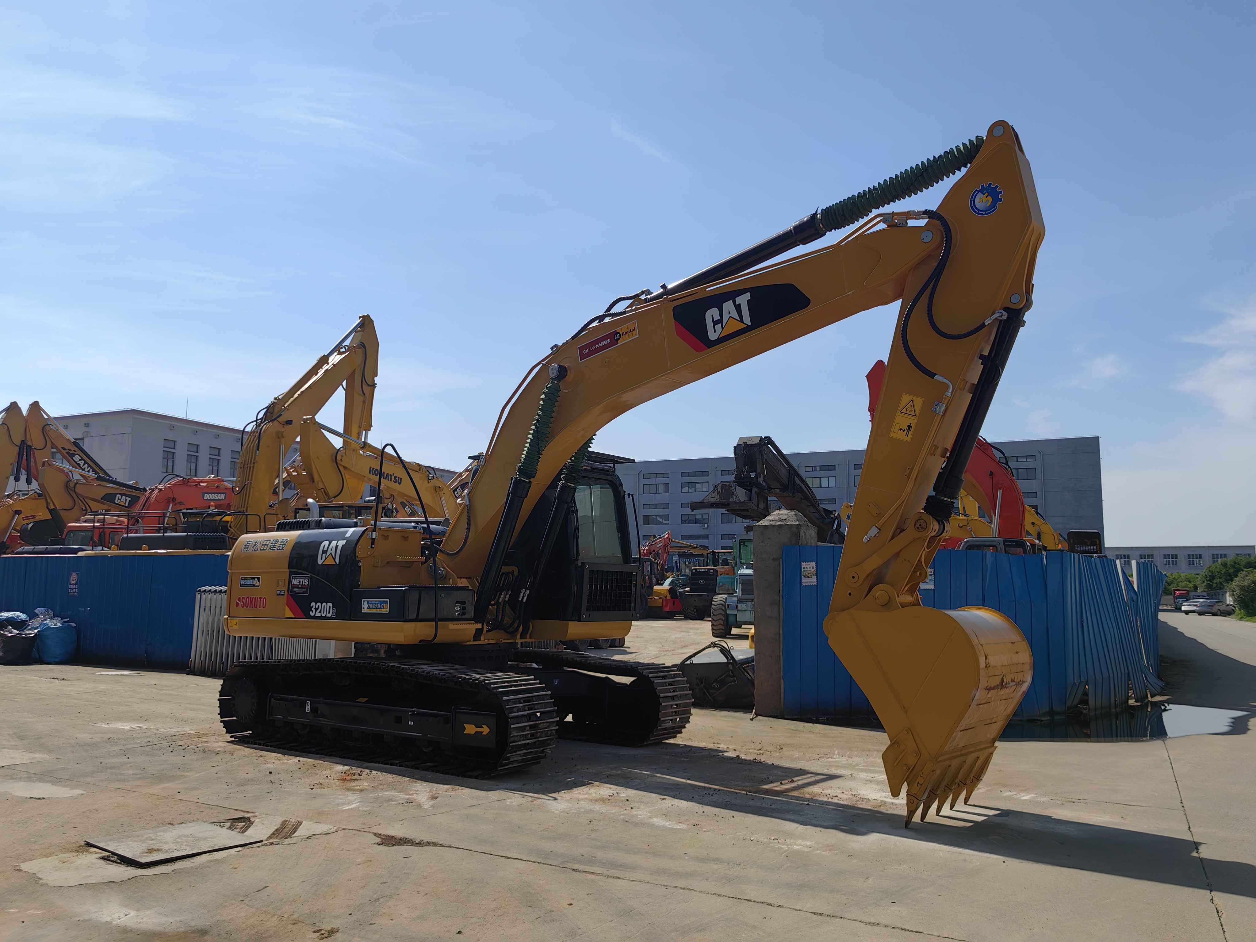 used high quality CAT 320d excavator second hand caterpillar 320D excavators for sale