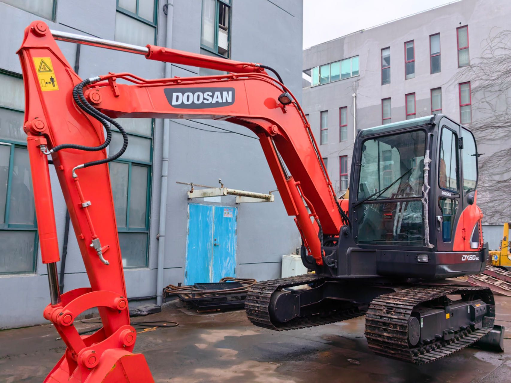 high quality used Doosan dx60 mini excavator secondhand excavators