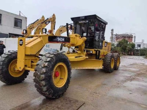 100% ready used caterpillar grader cat 140h graders