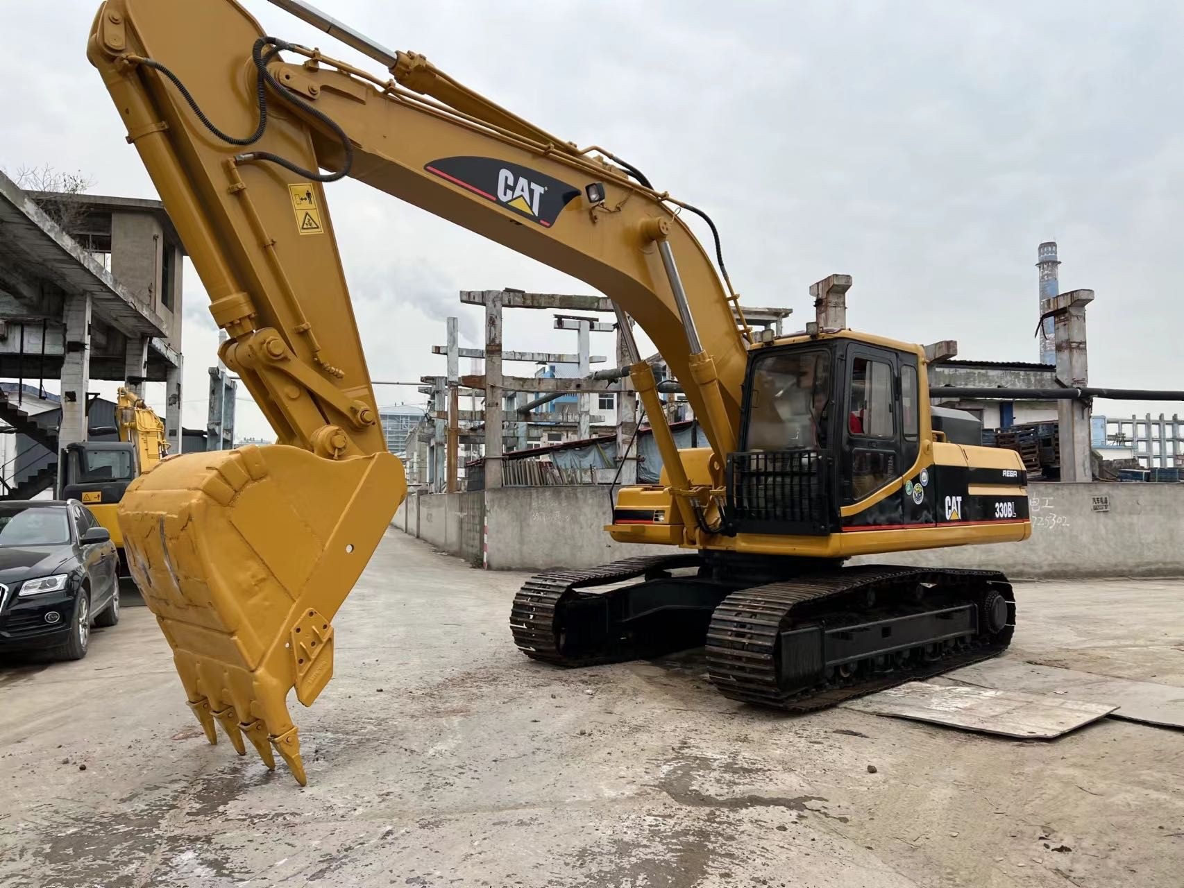 90% new 100% ready low work hours Used caterpillar excavators cat 330b 330bl crawler secondhand excavator