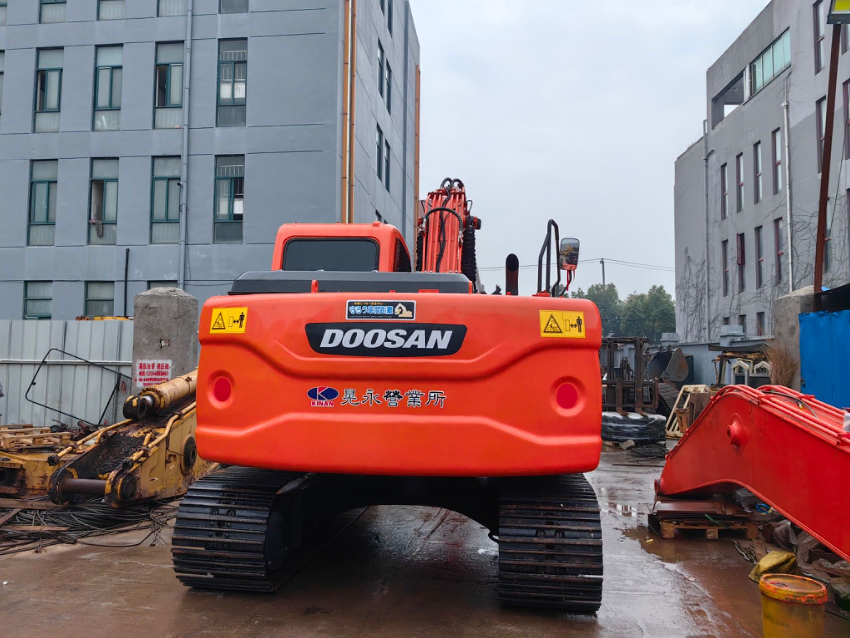 good condition secondhand excavators used original Doosan dx140lc dx140 excavator