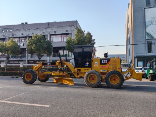 High quality secondhand 140k 140h used caterpillar graders cat grader 140g cheap for sale in Shanghai