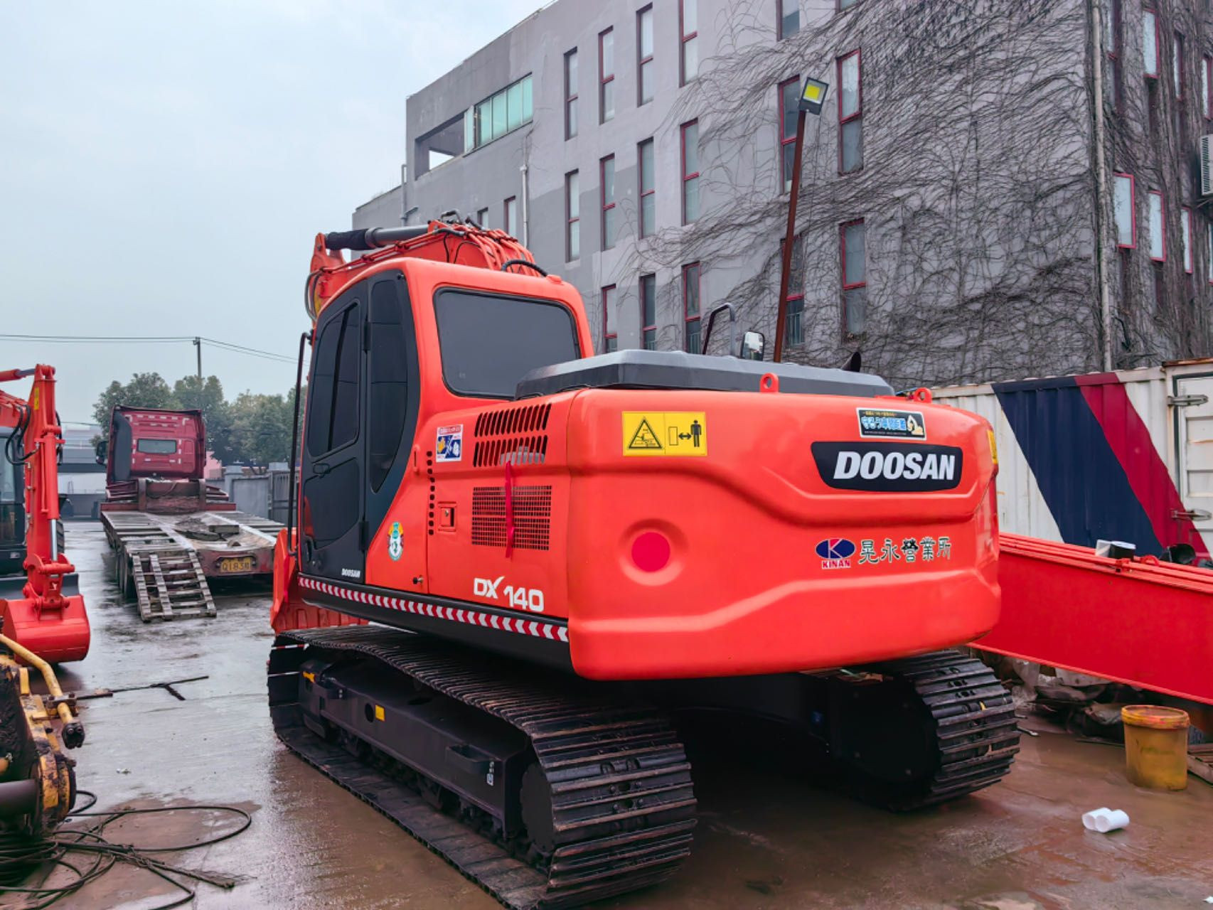 good condition secondhand excavators used original Doosan dx140lc dx140 excavator