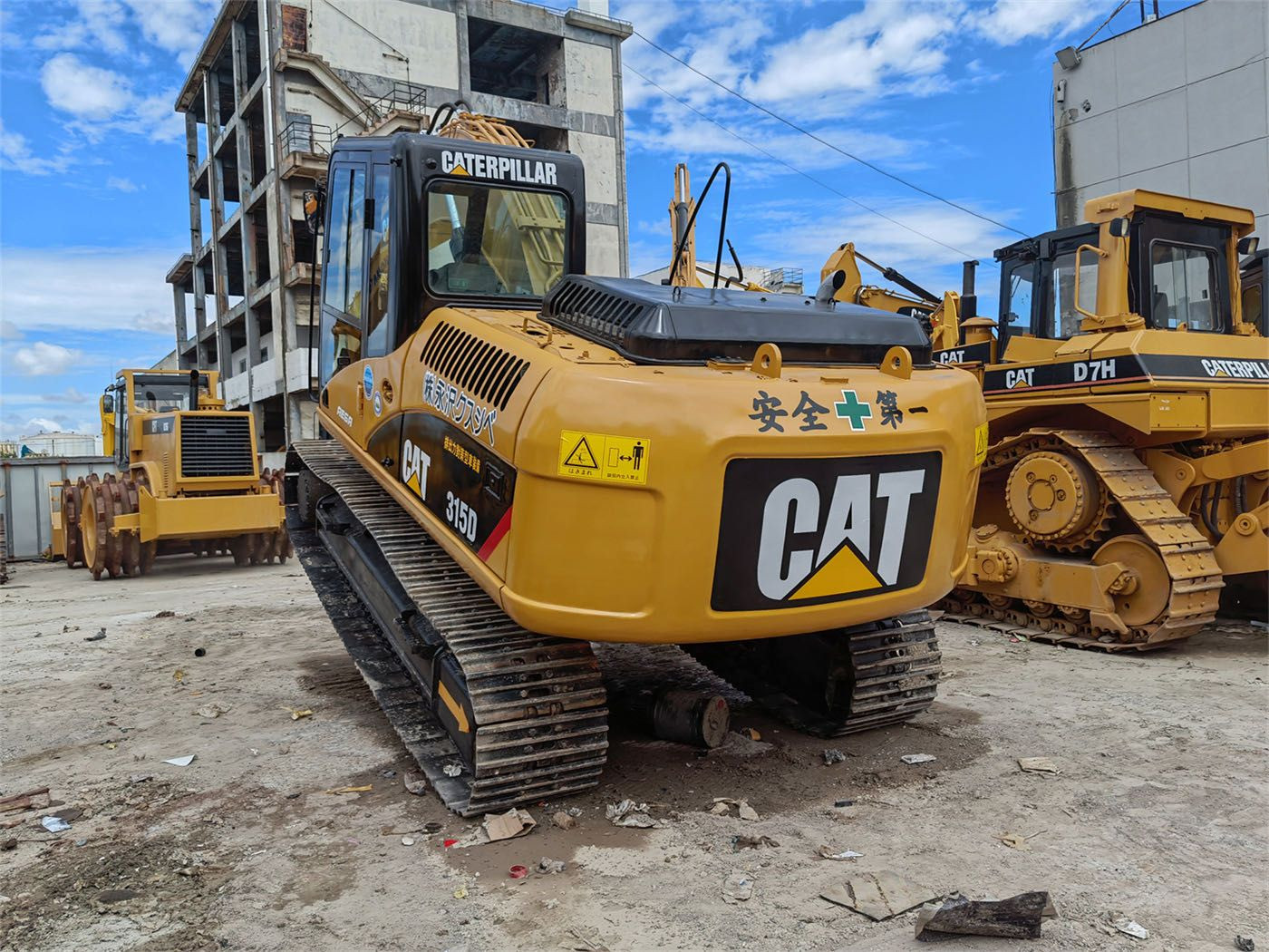 secondhand caterpillar excavator used cat 315d excavators