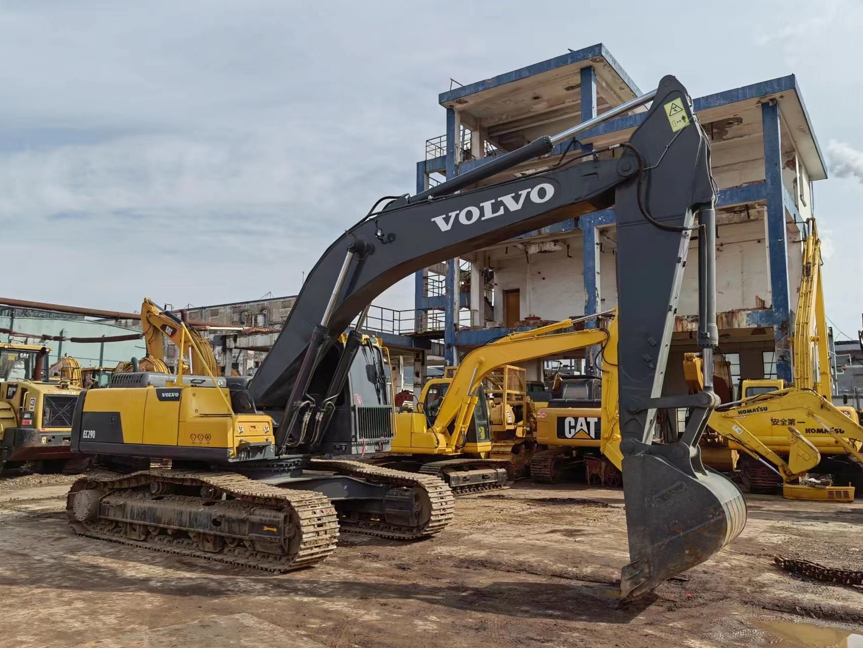 Used Volvo ec290 excavator secondhand excavators