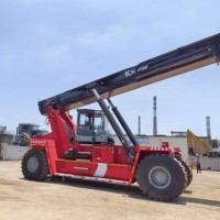 100% ready used 45t reach stacker heavy duty forklifts