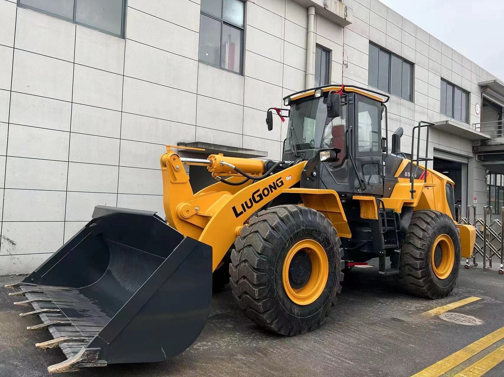 original China brand used font wheel loader Liugong 856h loaders