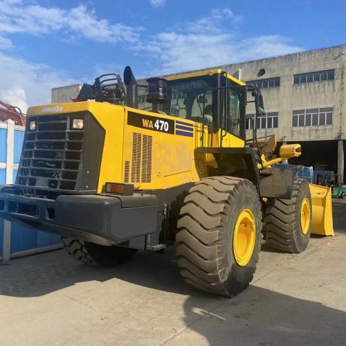 Komatsu wa470-5 Wheel loader wa470 wa380 used loaders