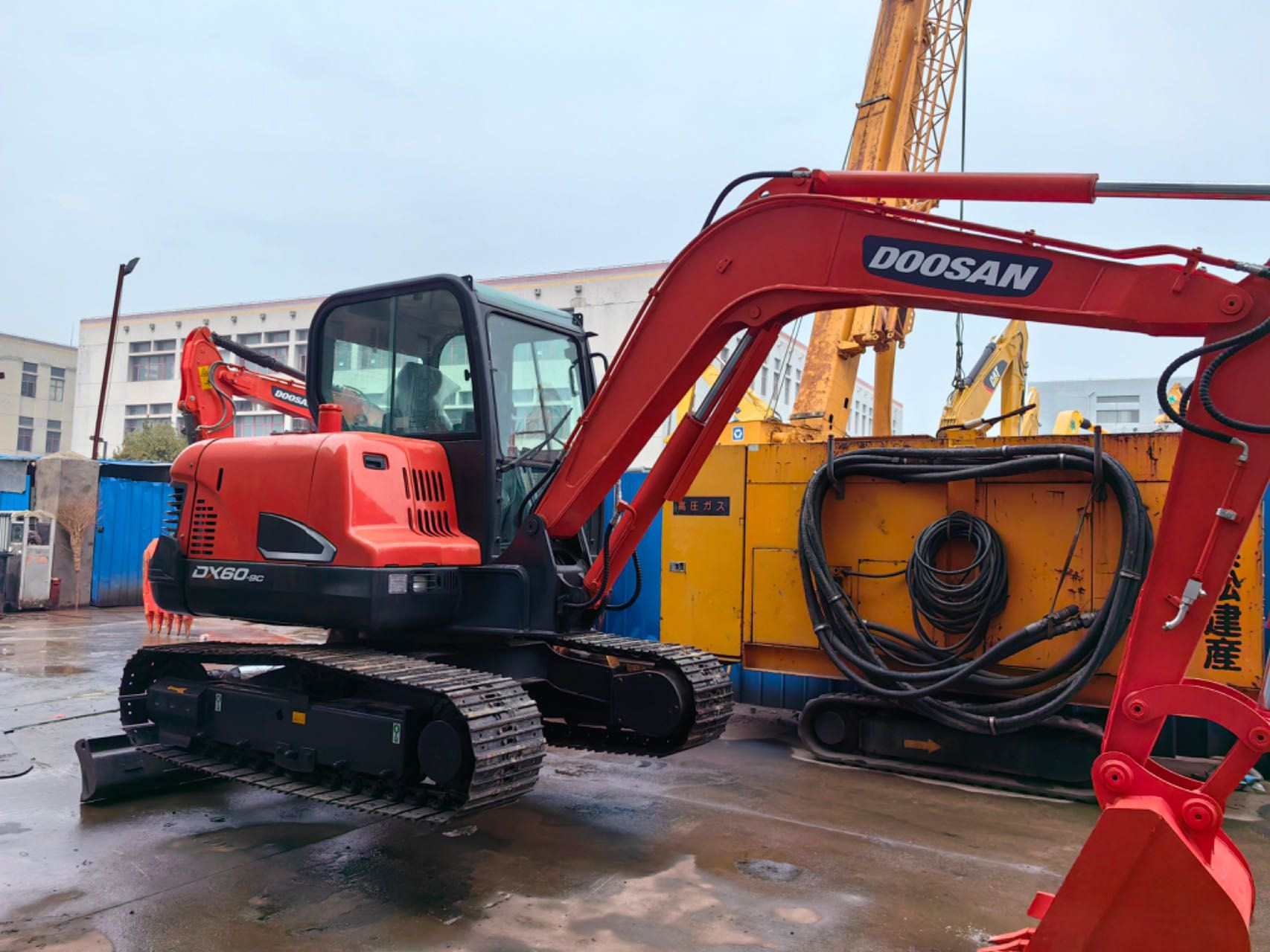 2018 year low working hours used Doosan dx60 mini excavator secondhand excavators