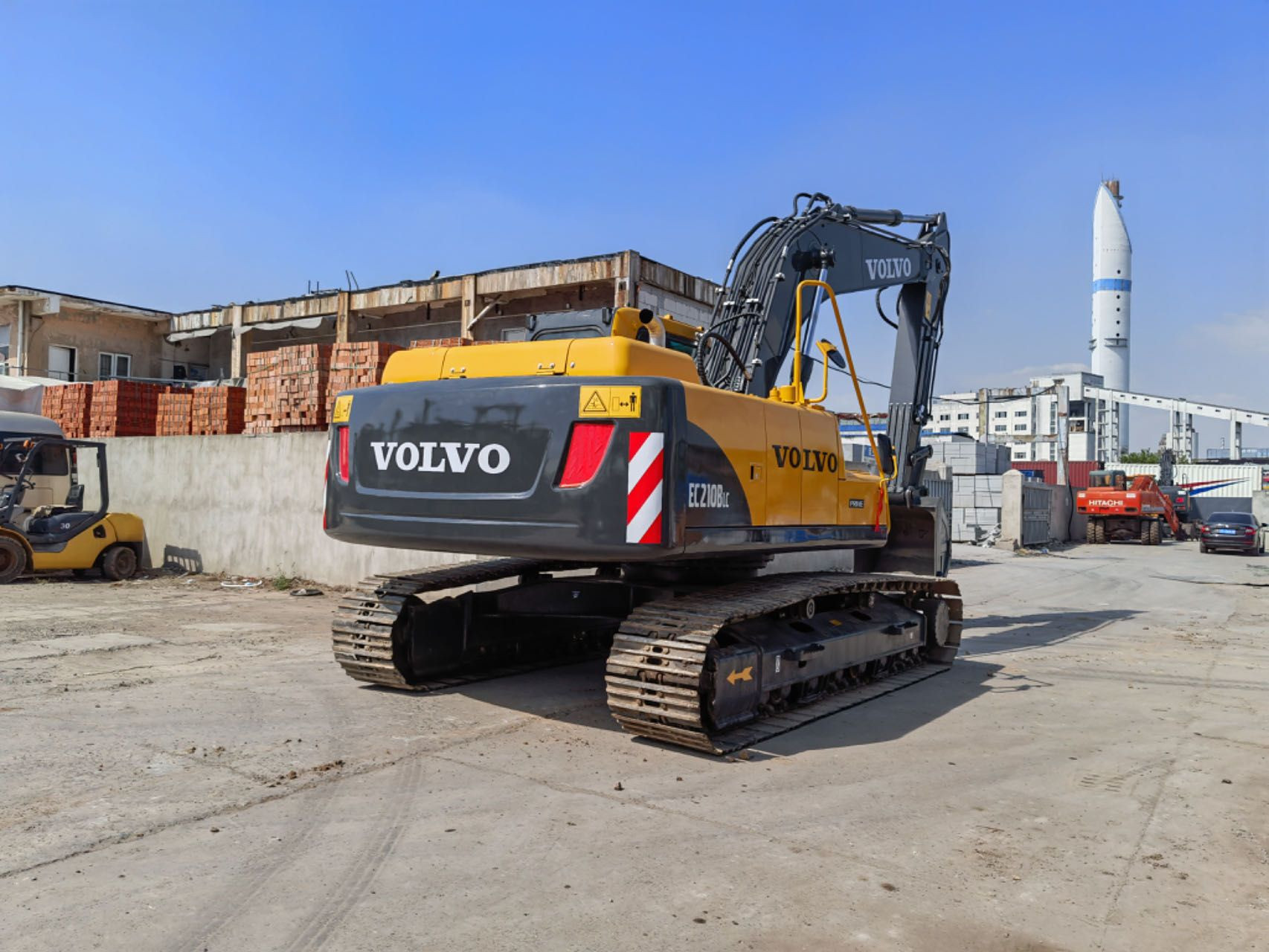 Used Volvo 210blc excavator hot sale secondhand excavators