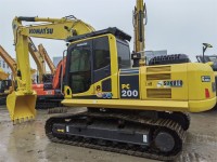 90% new 100% ready used Komatsu pc200 excavator secondhand excavators