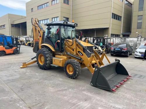 90% new 100% ready Used caterpillar backhoe cat420f