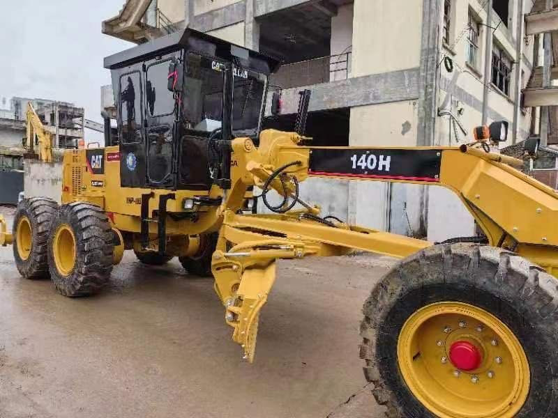 100% ready used caterpillar grader cat 140h graders