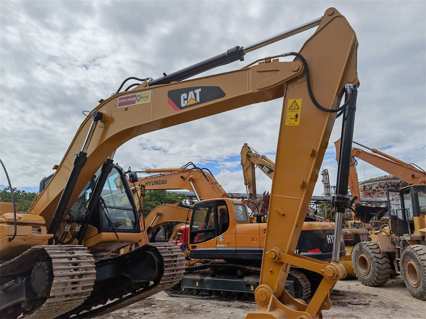 90% new good condition used caterpillar excavator secondhand cat 315d excavators