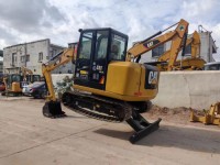 Used mini cat 305.5e excavators secondhand caterpillar excavator