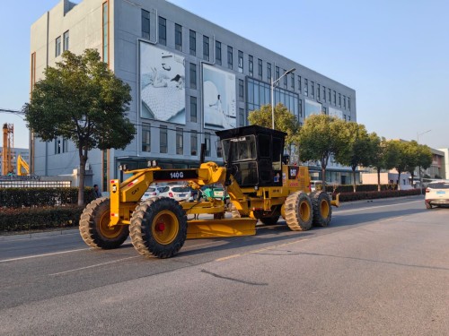 secondhand good condition cheap for sale in Shanghai used caterpillar graders cat grader 140g cheap for sale in Shanghai