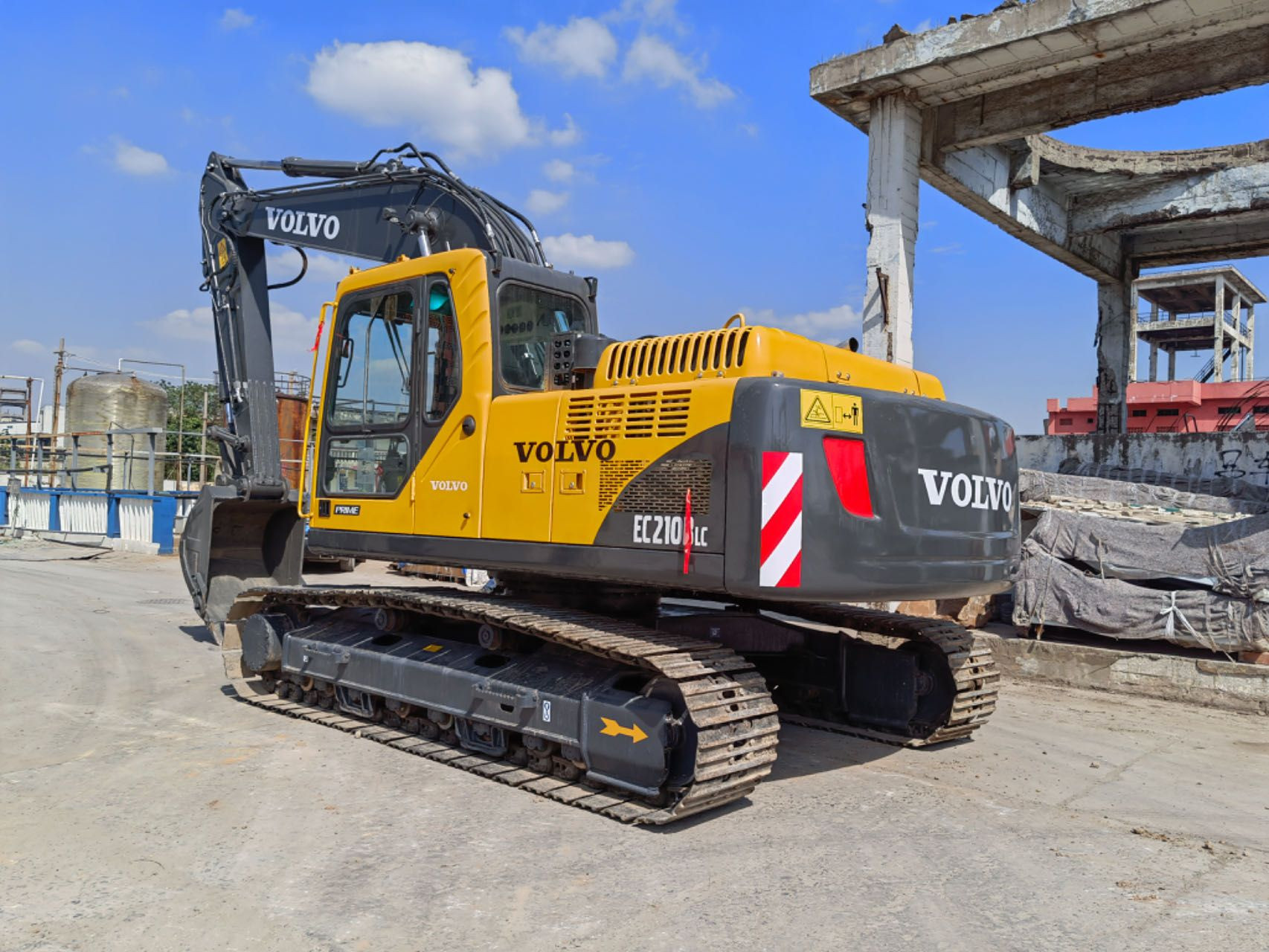 Good condition used excavators Volvo ec210 ec290 excavator machine secondhand 20t machinery