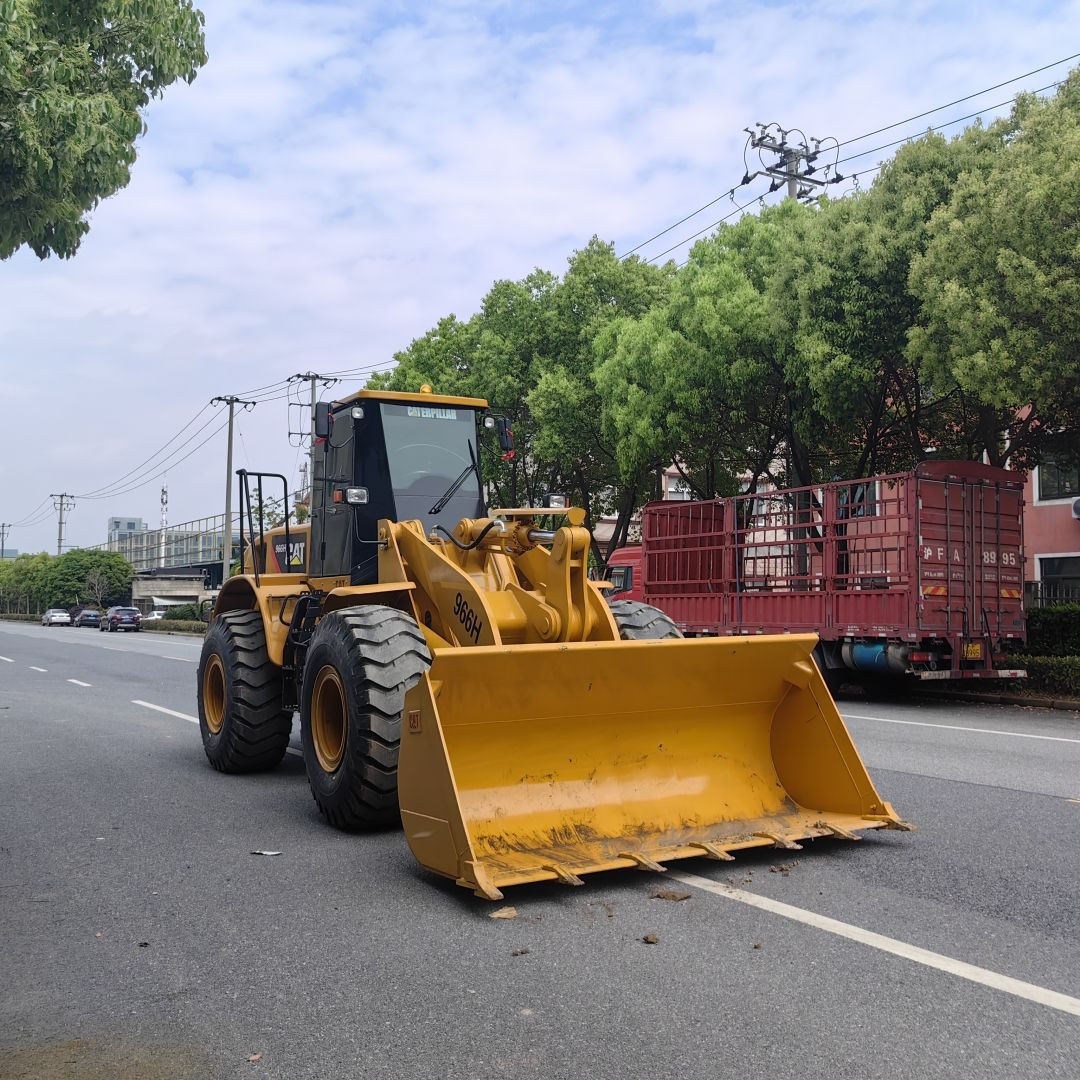 Used caterpillar front loaders cat 966h wheel loader