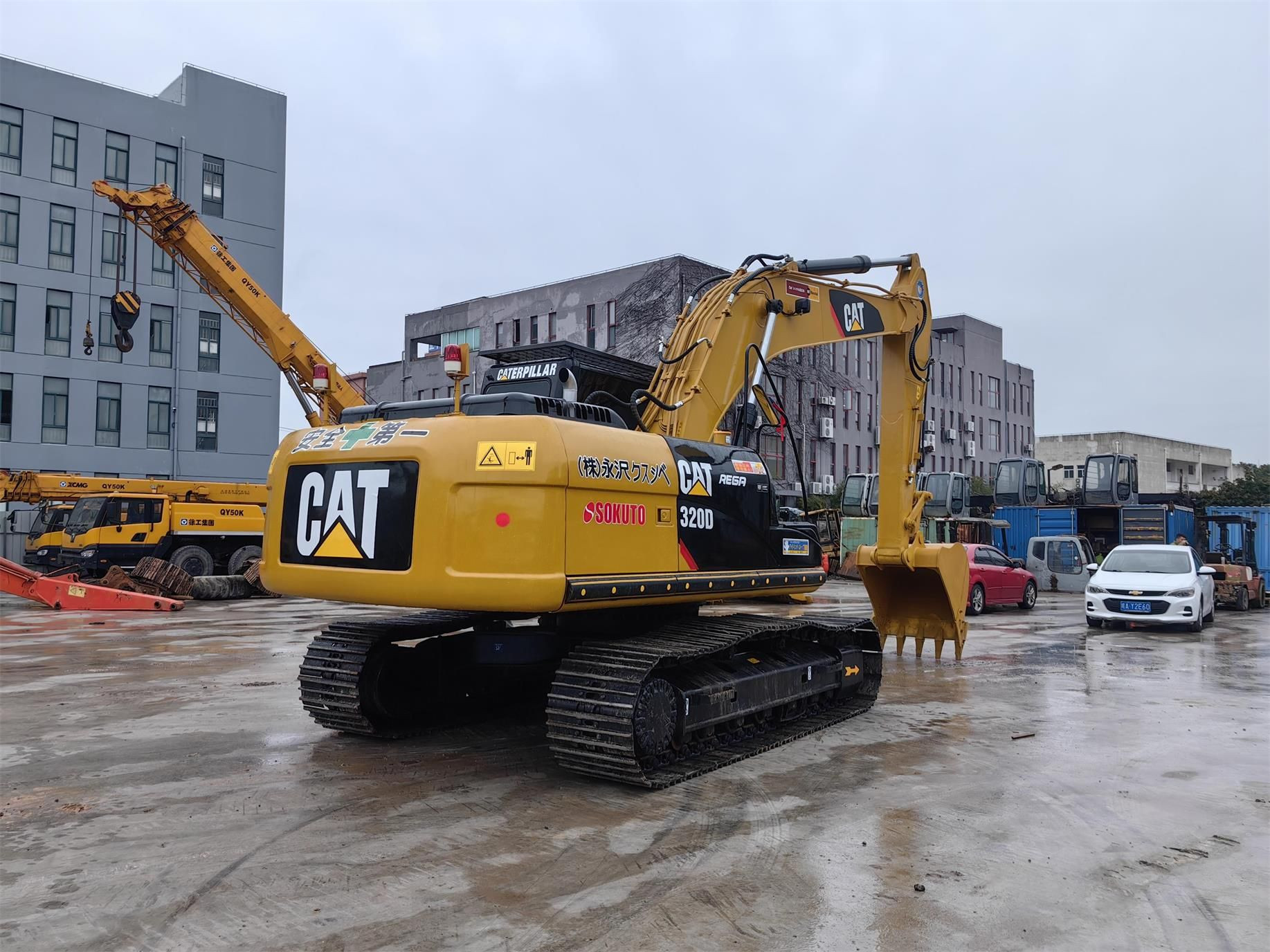 Secondhand caterpillar excavator used cat 320d excavators