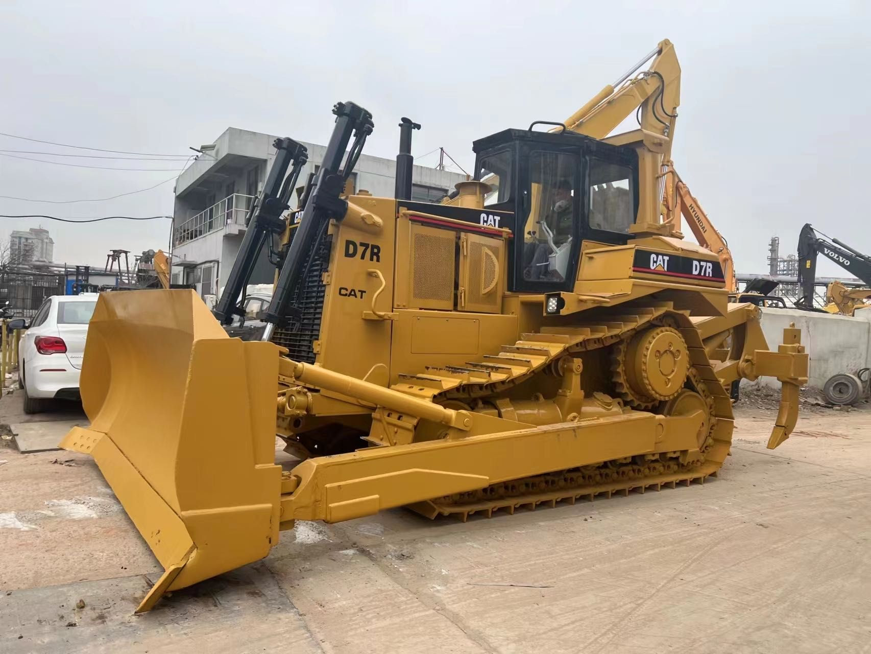 2018-year low hours dozer used caterpillar d7r bulldozer cat bulldozers