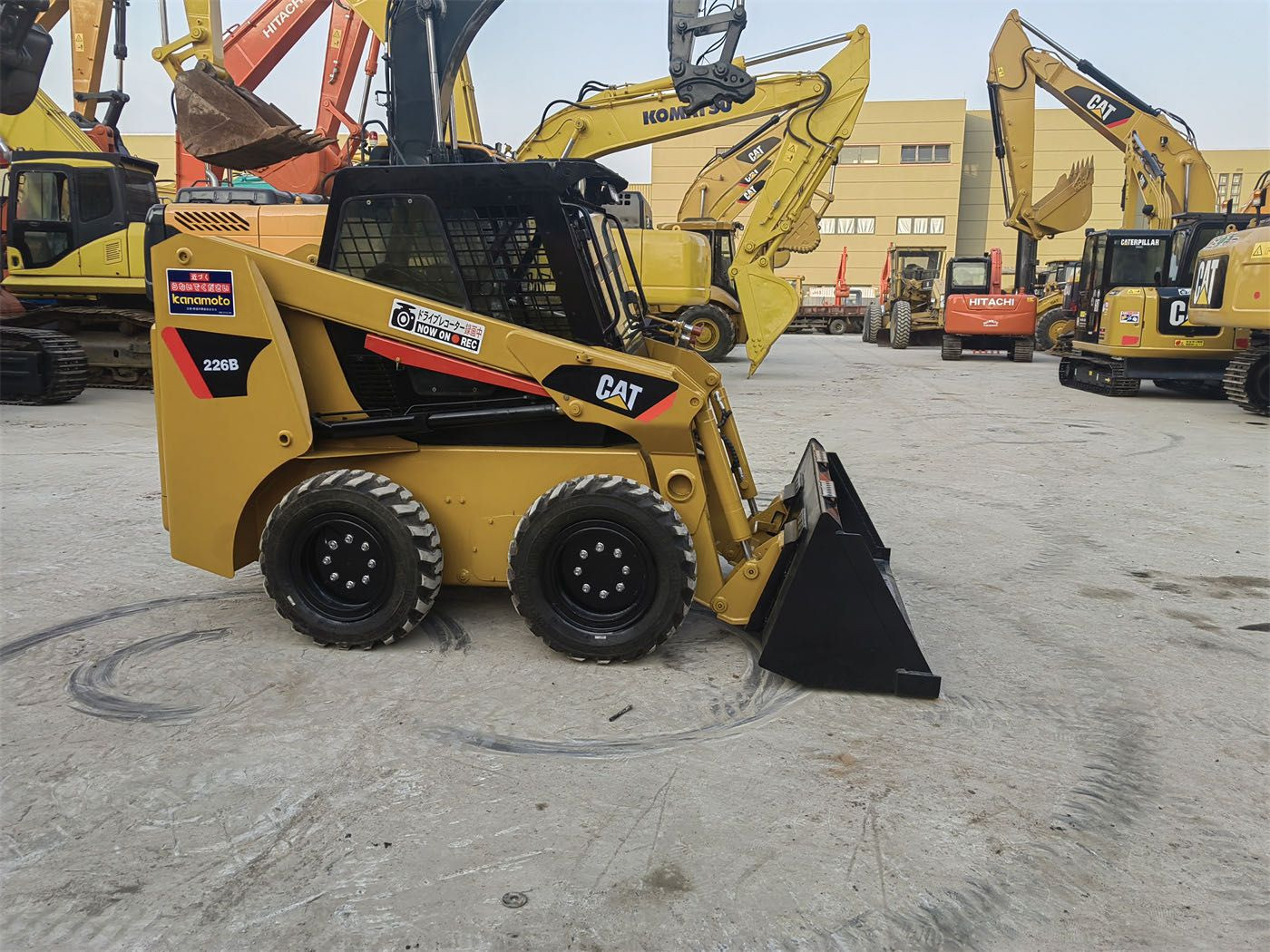 Used loader cat 226b secondhand caterpillar loaders