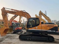 Secondhand Hyundai 220lc-9s excavator used excavator good condition cheap for sale in Shanghai