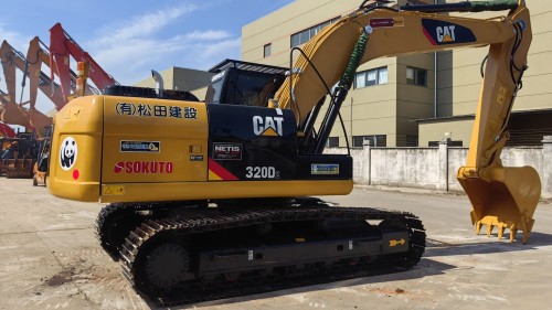 Japan good condition secondhand caterpillar excavator used cat 320d excavators