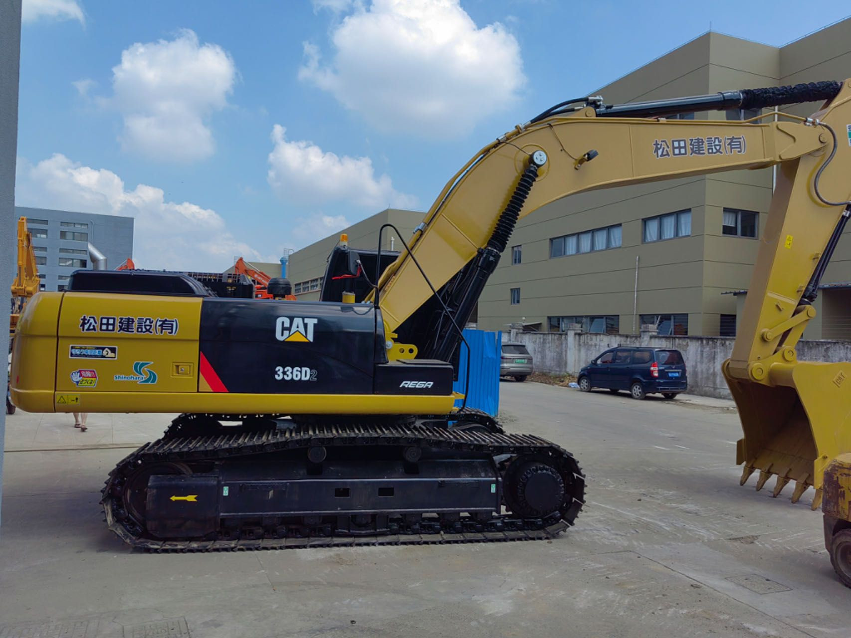 high quality hot sale 40-ton secondhand caterpillar excavator used cat 336d excavators