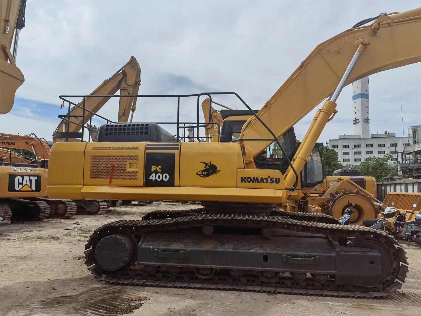 secondhand Komatsu pc400 excavator used excavators