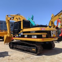 Good condition secondhand cat 320b excavators used caterpillar excavator